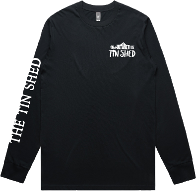 The Tin Shed AS Staple Long Sleeve Tee NAVY