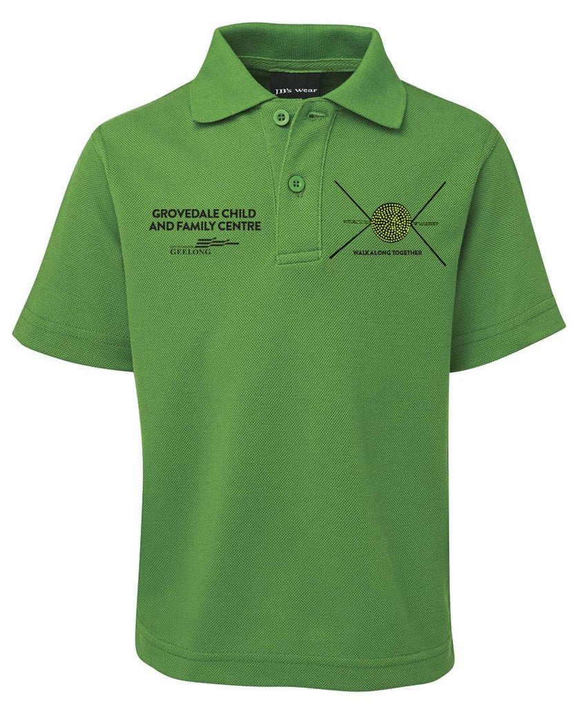Short sleeve Polo Shirt - Grovedale Child and Family Centre