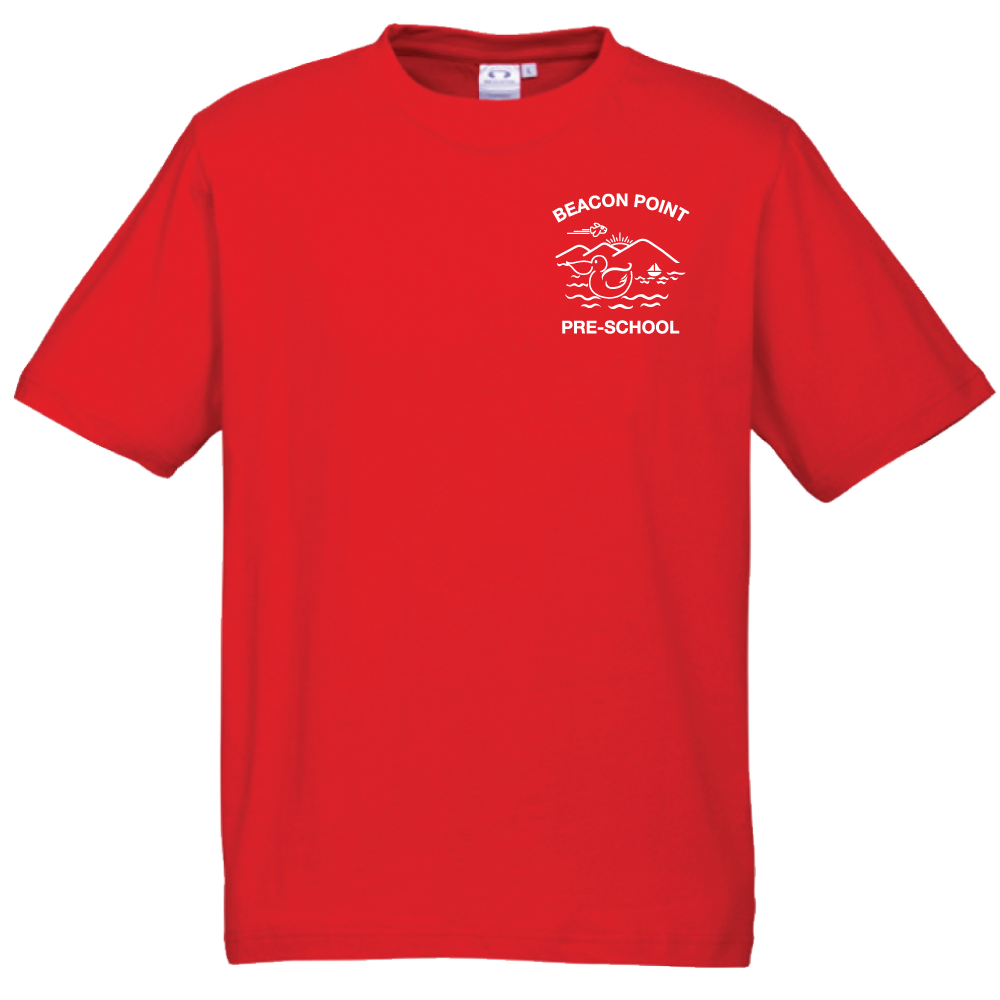 Short Sleeve T-Shirt - BEACON POINT KINDER - small left chest print