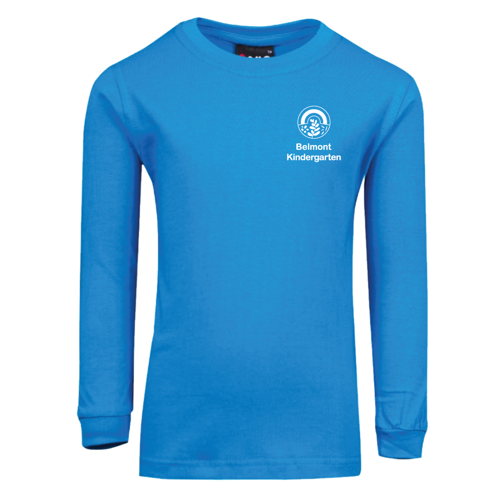 Long Sleeve T-Shirt - BELMONT KINDER - small left chest print