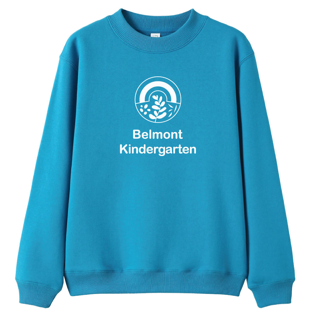 Crew neck - BELMONT KINDER LARGE PRINTED FRONT PRINT
