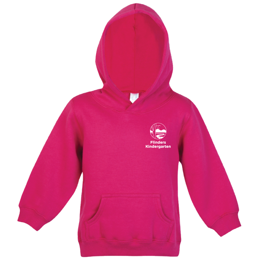 Hoodie - FLINDERS KINDER - small left chest print