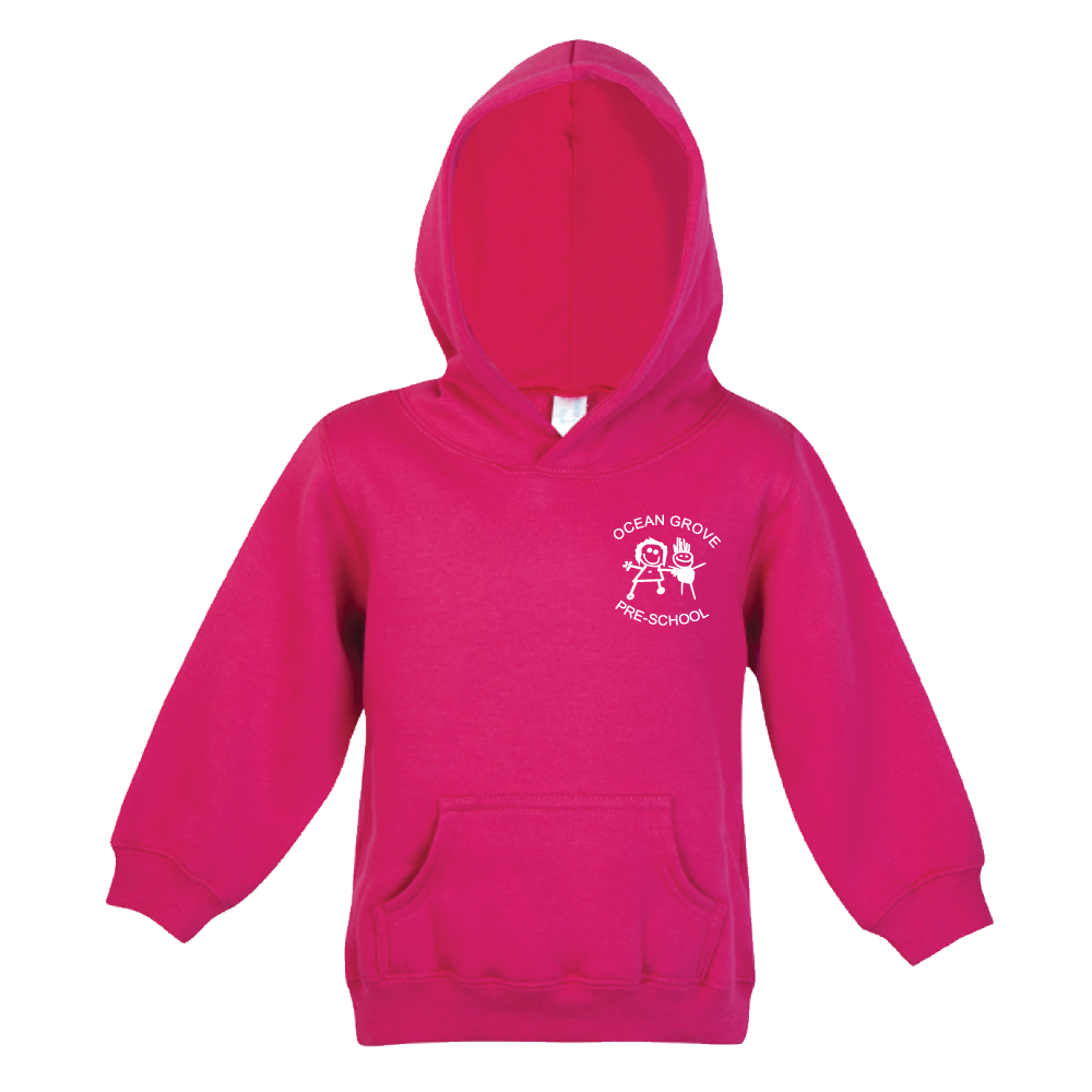 Hoodie - OCEAN GROVE THE AVENUE - small left chest print