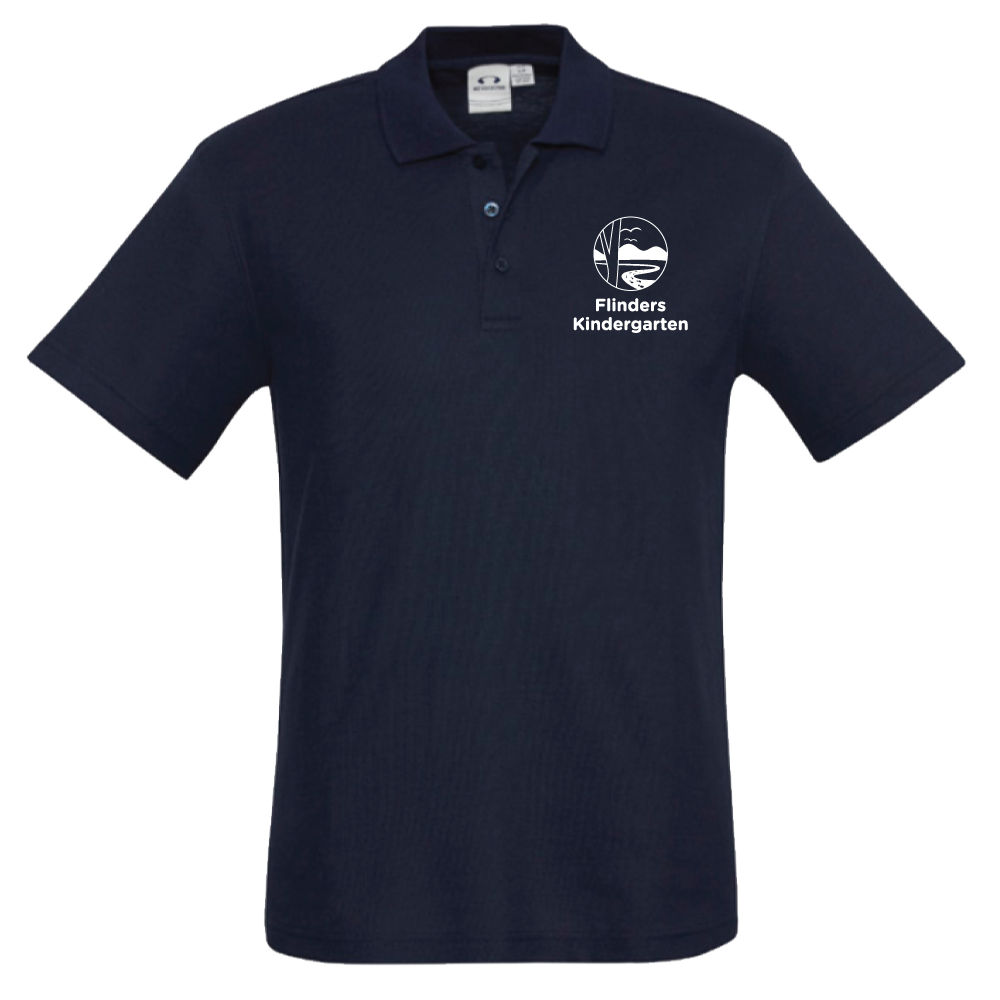 Polo Shirt - FLINDERS KINDER SMALL PRINTED LEFT CHEST LOGO