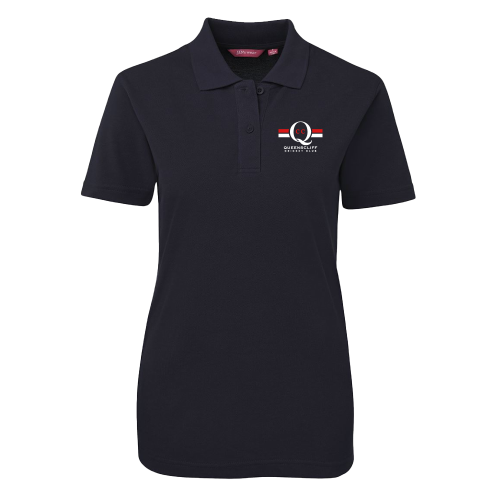 Queenscliff Cricket Club Embroidered Polo - Womens