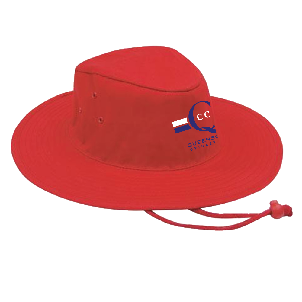Queenscliff Cricket Club Embroidered Wide Brim Hat - Unisex