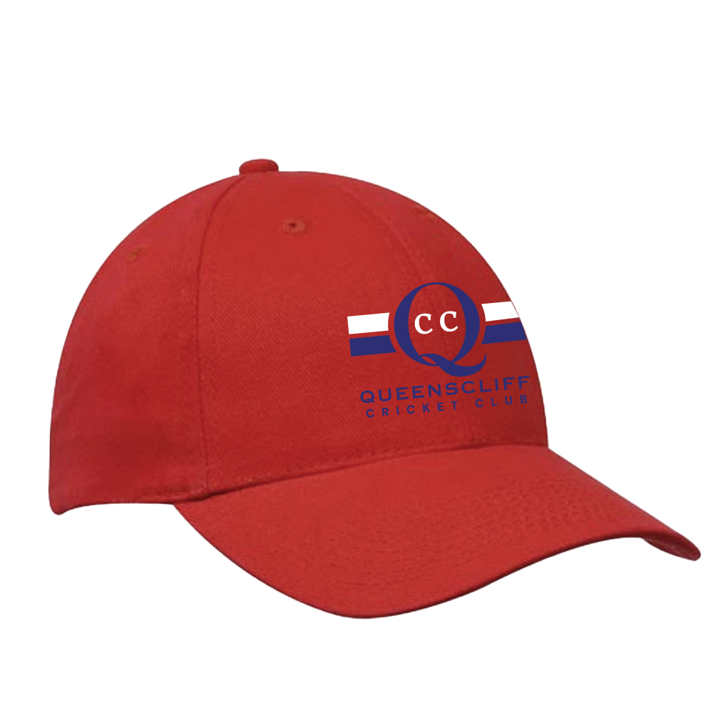 Queenscliff Cricket Club Embroidered Cap - Unisex - Players Cap Only