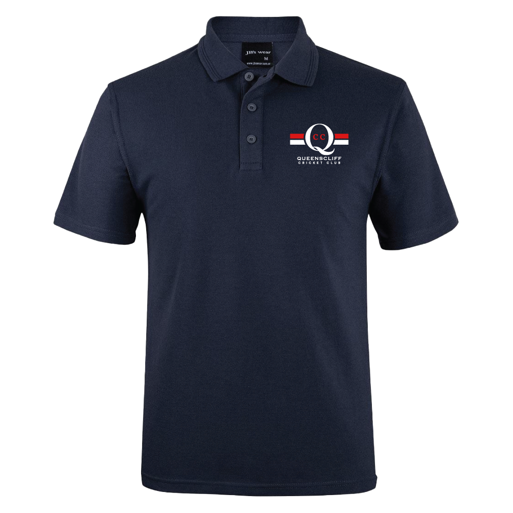 Queenscliff Cricket Club Embroidered Polo - Mens