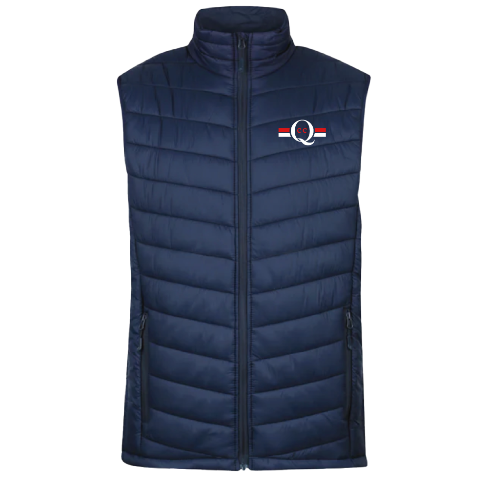 Queenscliff Cricket Club Embroidered Vest - Mens