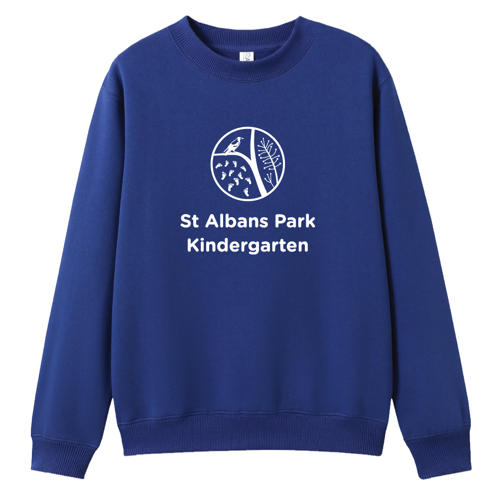 Crew neck - ST ALBANS PARK LARGE PRINTED FRONT LOGO