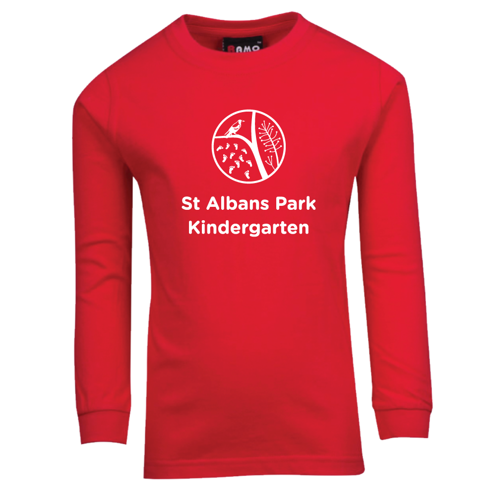 Long Sleeve T-Shirt - ST ALBANS PARK LARGE PRINTED CHEST LOGO