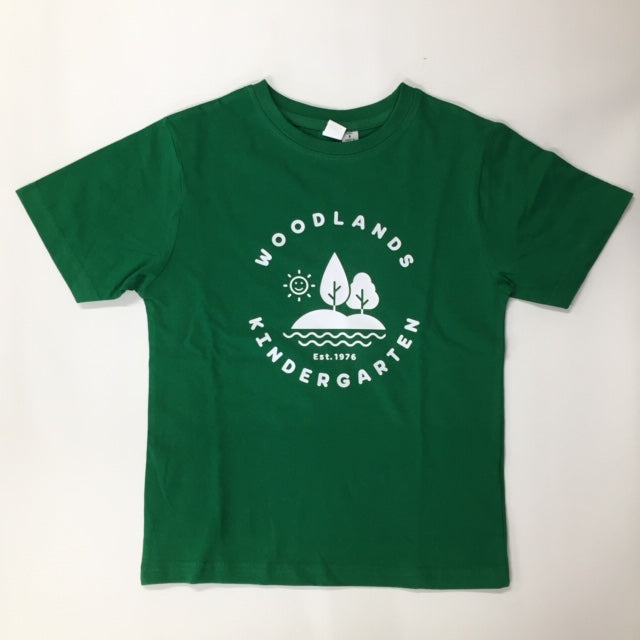 Short Sleeve T-shirt - WOODLANDS KINDER LARGE PRINTED CENTRE FRONT PRINT