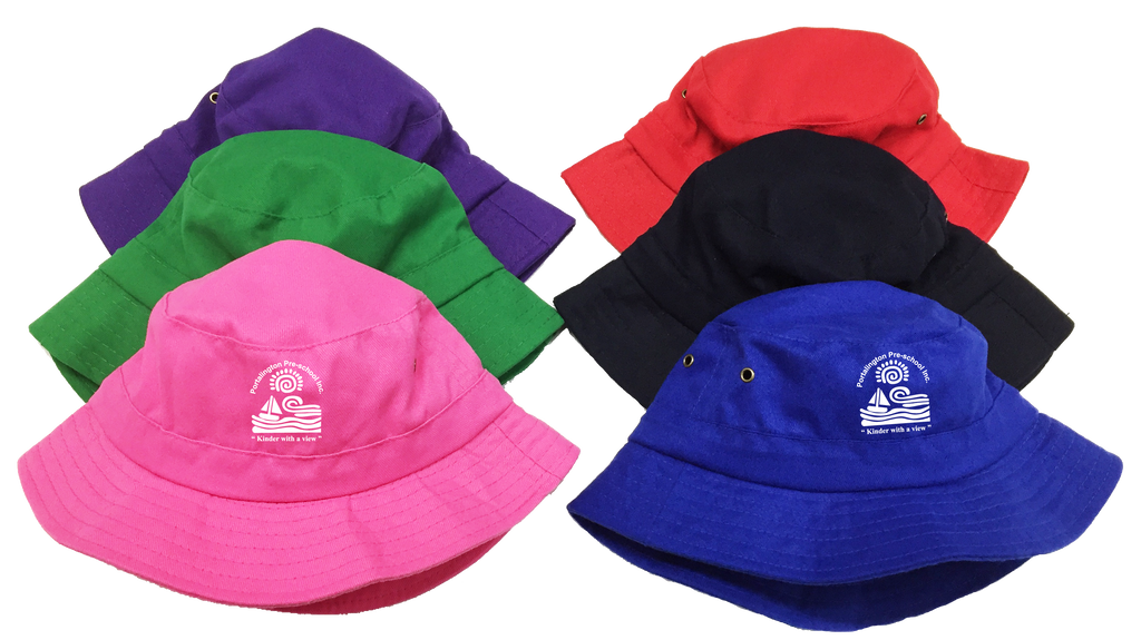Bucket Hat - PORTARLINGTON CENTRE FRONT EMBROIDERY